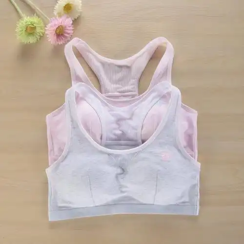 高中女生内衣初中生少女文胸新u款韩版美背内衣无钢圈文胸学生少