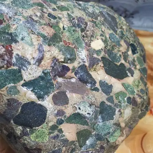 七彩补天石五彩陨石稀有大块石陨石摆件宅奇石玉石收