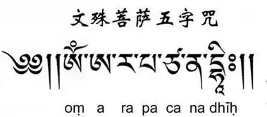 文殊菩萨五字心咒语发音注解 - 弘善佛教网