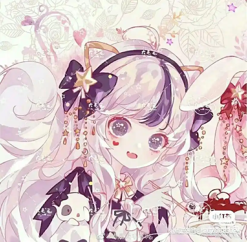 可爱头像女卡通呆萌 #神仙闺蜜头像 #不喜勿喷 - 抖音