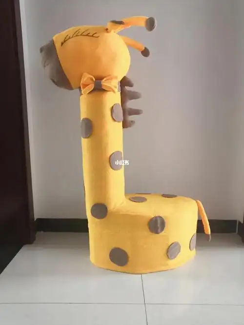 奶粉罐改造长颈鹿