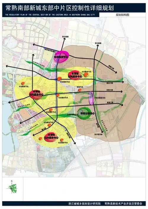 都是干货常熟南部新城超全规划一览未来图景前瞻