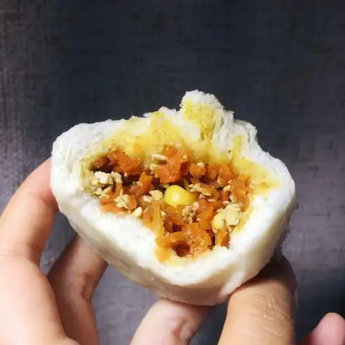 今天做胡萝卜素的包子