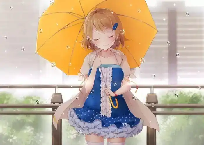 动漫人物壁纸小泉花阳lovelive