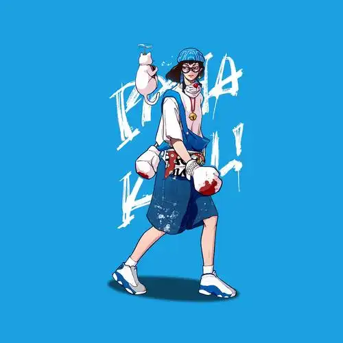 一些源于动漫的潮流角色设计|插画|新锐潮流插画|胡建人黄师虎 - 原创