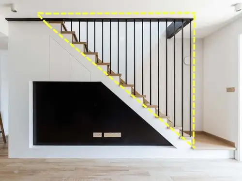 楼梯下面改成电视背景墙,好处实在是太多了,这里也就不一一列举了.