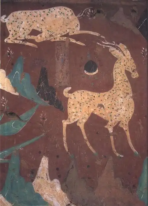 敦煌研究院选送国宝: 《鹿王本生图》