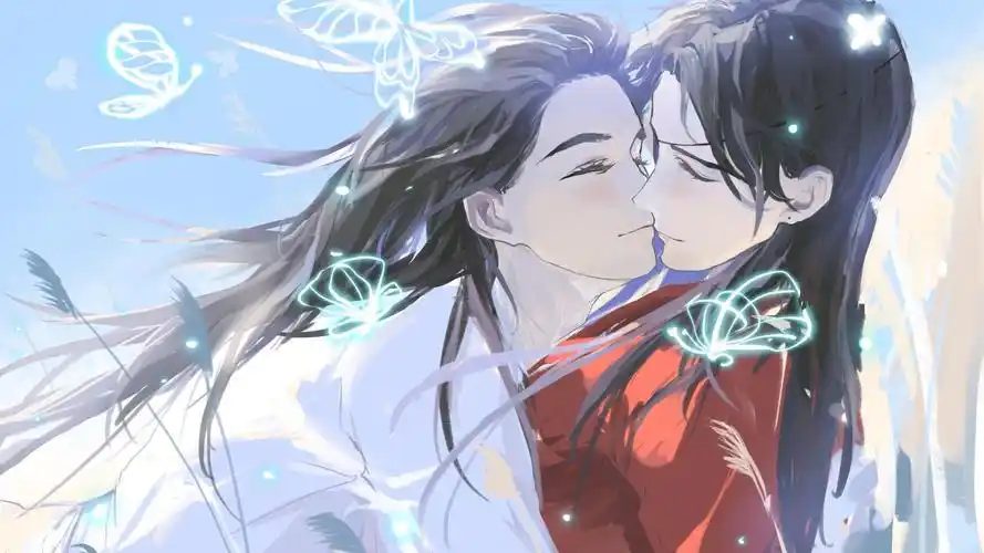 谢怜和花城的造型