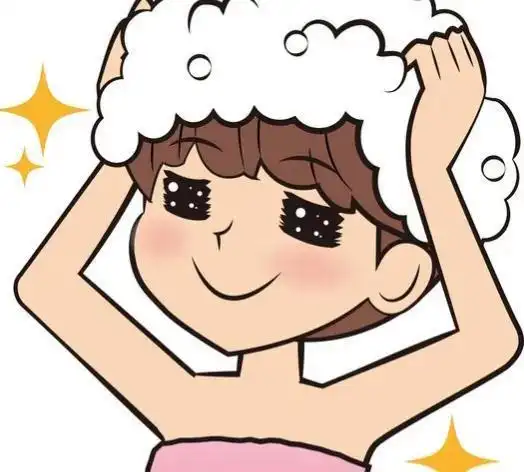 正确洗头对长头发有一定作用!