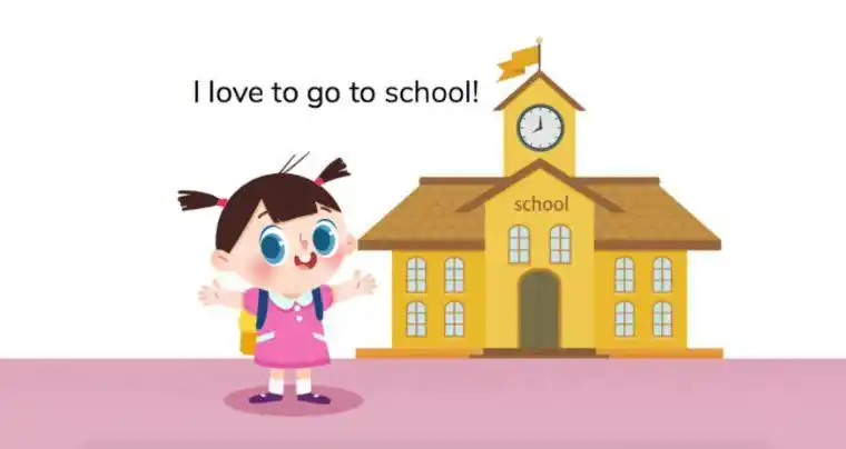 贝壳学堂英语绘本school