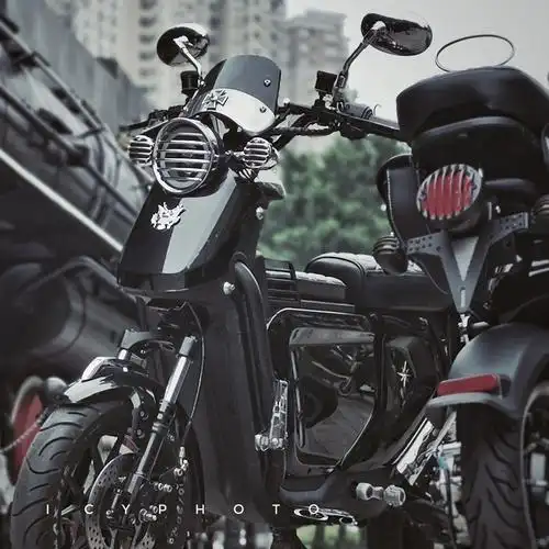 定制小牛复古改装u1uqis车身喷色脚踏脚转向灯更多电动车零