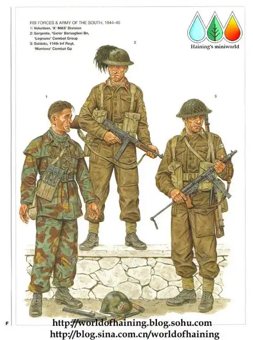 二战·意大利军队军服图册(3)-欧洲战场(下)