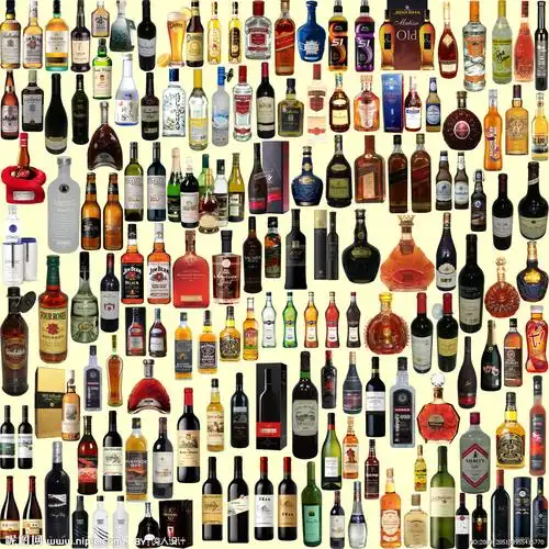 红酒白酒洋酒各种酒类素材大集合图片