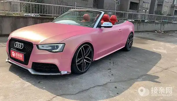 奥迪a5敞篷婚车