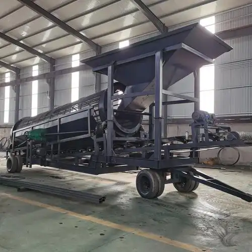 陶粒砂无轴筛沙机河北滚筒式筛石头机多用途泥石分离设备石阔