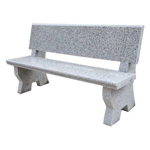 石头椅子户外庭院花园靠背大理石雕刻公园阳台石雕