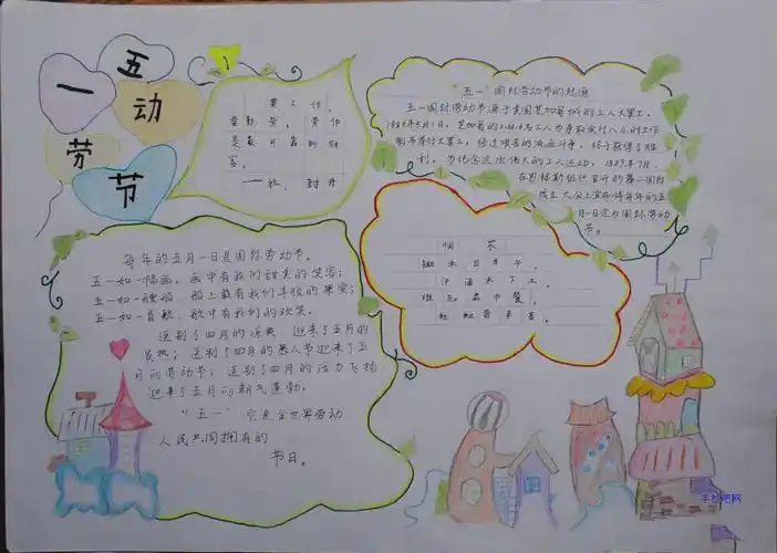 五一手抄报图片大全五一劳动节资料