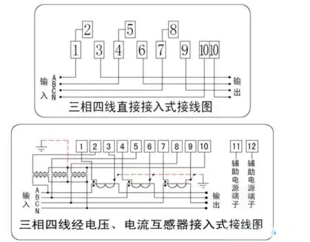 三相四线智能电表接线图讲解三相四线智能电表接线难吗