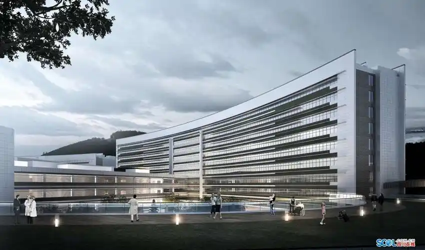医院效果图据了解,为了保障新区医院建设进度,乐山高新投集团今年实施