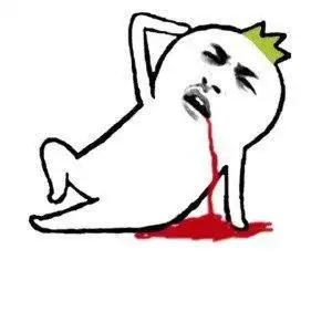 吐血的简笔画怎么画