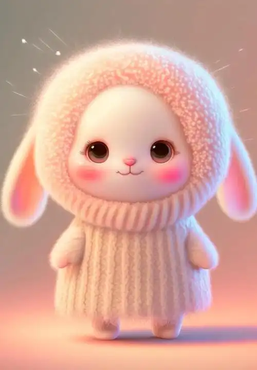 也正因此,人们就赋予了这个可爱的小兔子美好的象征和寓意:迅捷,善