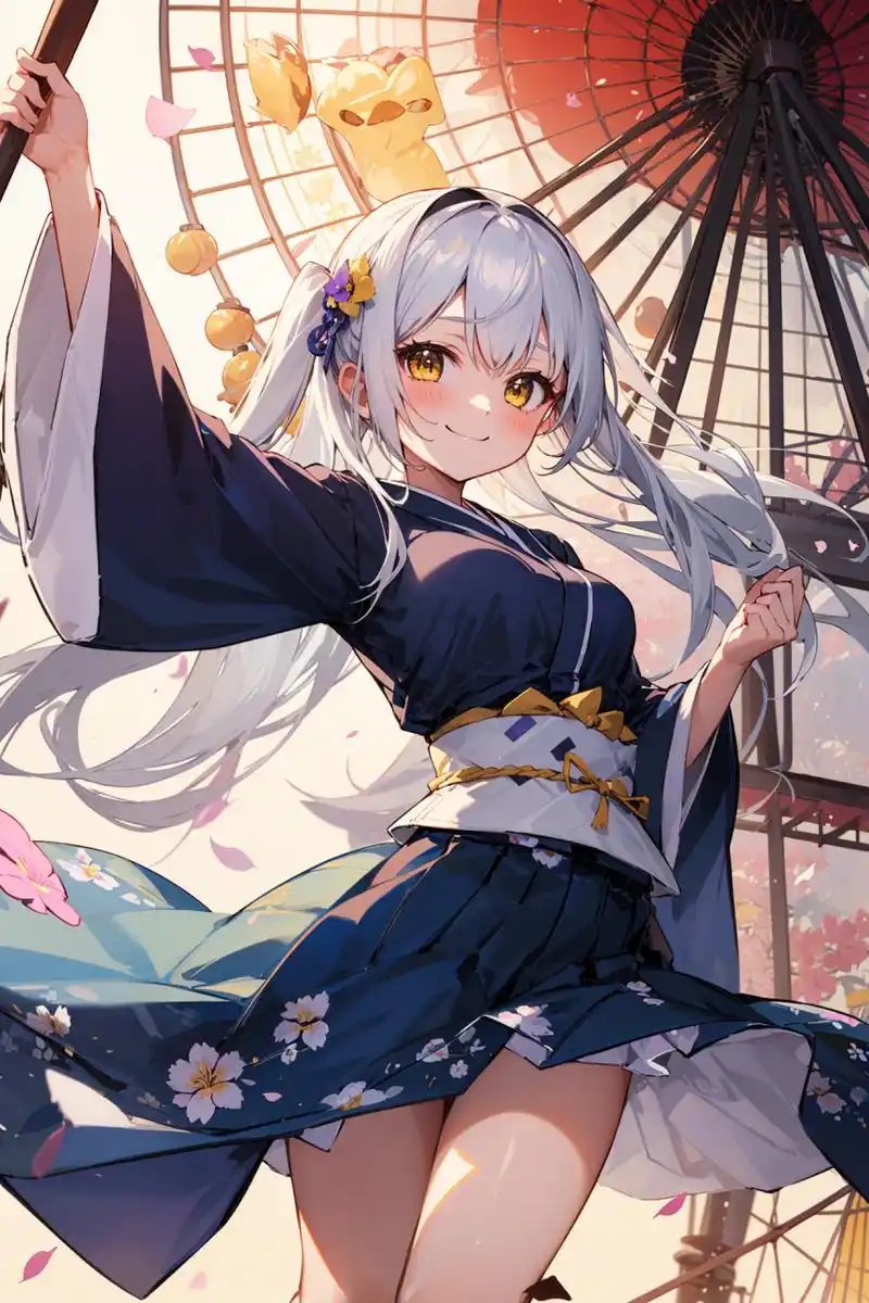 粉丝定制的银发金瞳的软妹子!有没同样爱好的家人啊?