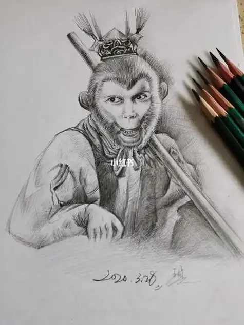 霸气孙悟空怎么画霸气孙悟空怎么画素描