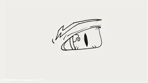 动漫男生眼睛简笔画教程