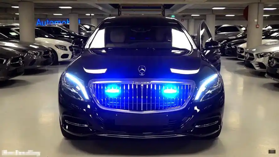 2019款奔驰迈巴赫s600 pullman guard 一座移动的宫殿 堡垒