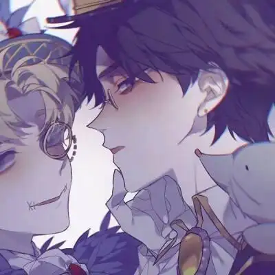 动漫情侣头像二次元帅气基佬头像基友头像动漫头像丨多人闺蜜基友头像