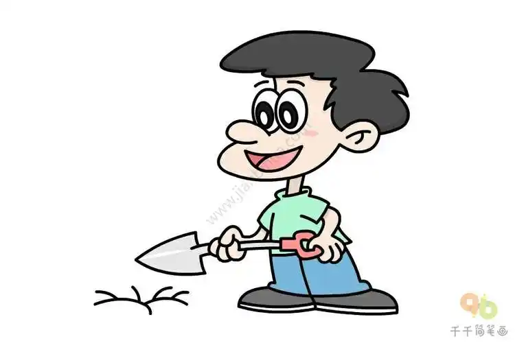 首先,要挖一个树坑.