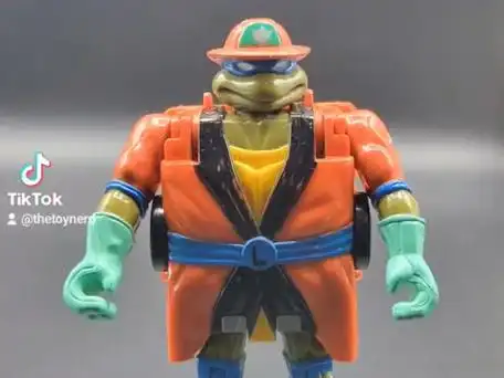 定格动画 彩星playmates 忍者神龟tmnt - road ready mutations - leo