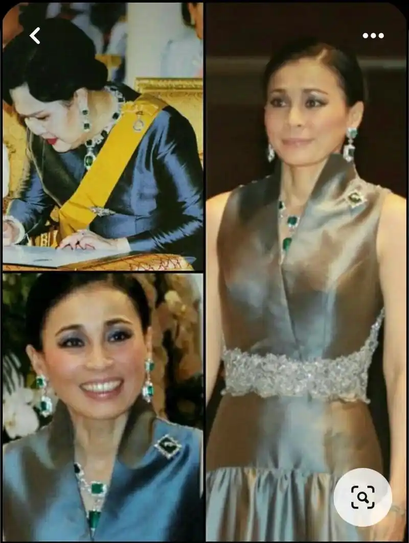 泰国王后的珠宝首饰 毕竟是最有钱的王室 整个国家的钱都是自己的