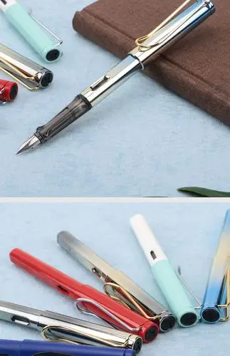 2支装烂笔头钢笔757学生用正姿书法成人练字办公男孩女孩小学生用儿童