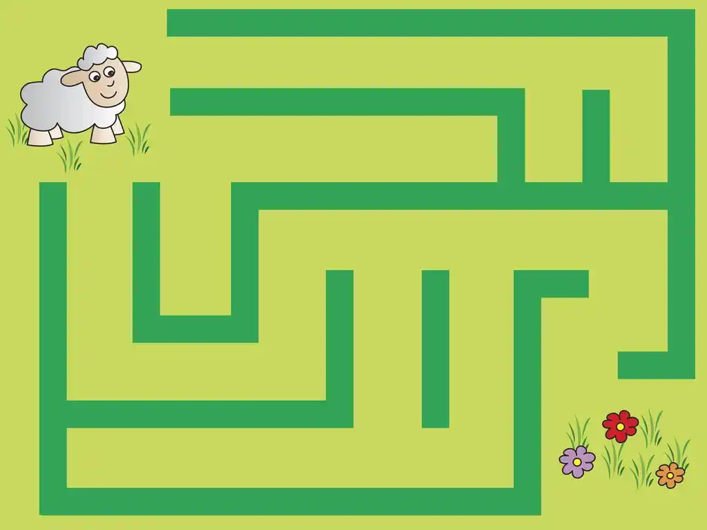 迷宫图,儿童迷宫图