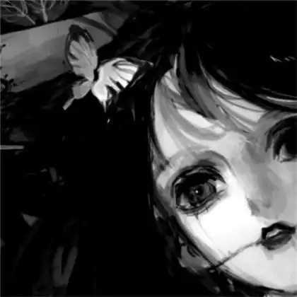 重口味恐怖动漫头像女暗黑系有点吓人的图片