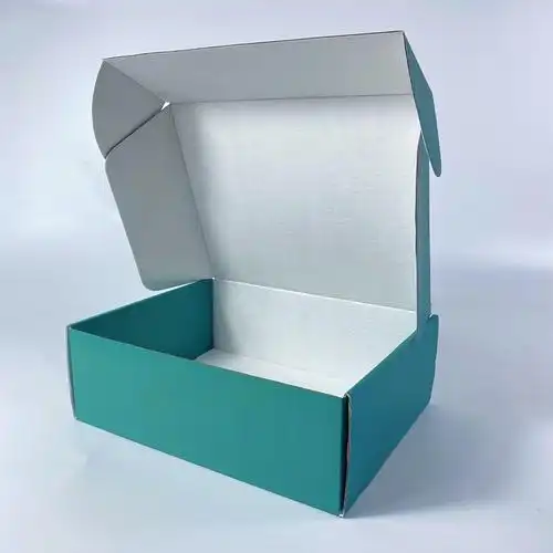 彩箱瓦楞折叠加厚e坑盒彩盒高端礼盒牛皮瓦楞纸盒定 制超大飞机盒