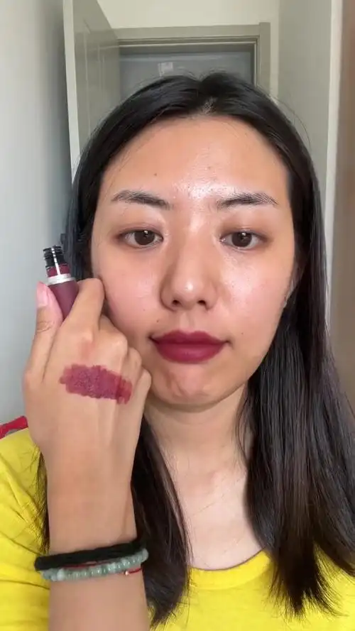 素颜试色几只热门口红黑黄皮无滤镜 黑黄皮 黄黑皮 素颜口红 mac唇釉