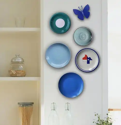 清怡清新田园风装饰挂盘装饰盘陶瓷盘挂墙盘子墙饰壁饰