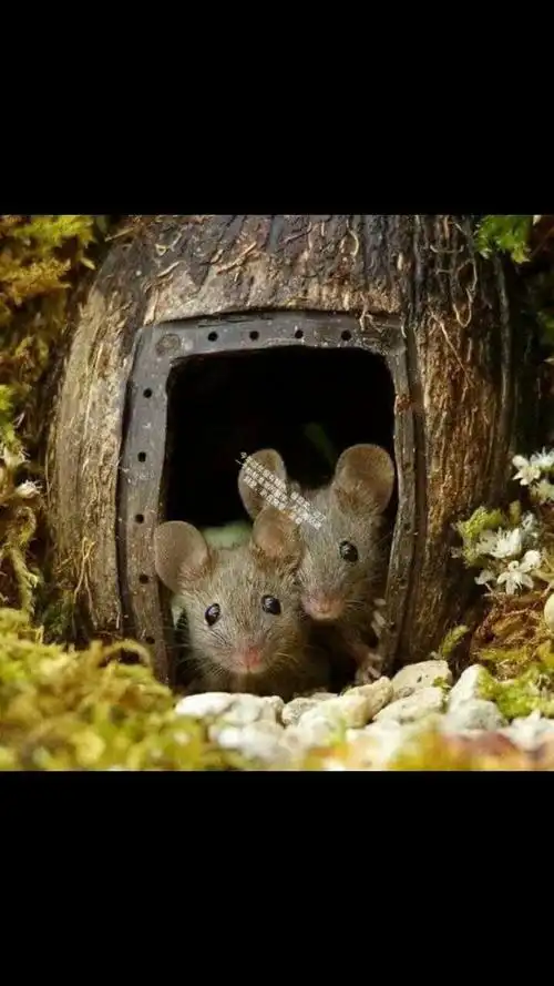 人们都钻进洞里,趴在窝里,竖着两只耳朵,鼓着两只眼睛98 ,静静的