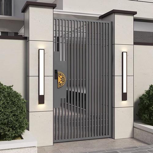 【别墅围墙电动大门图片】_别墅围墙电动大门图片大全-蜜罐蚁装修网