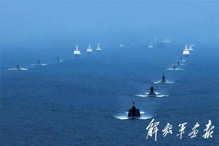 独家南海海域海上阅兵精彩影像全景呈现