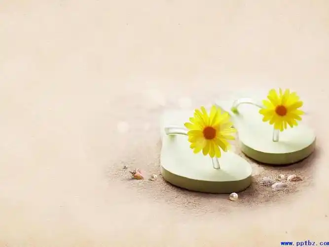 清新素雅又干净的ppt背景图