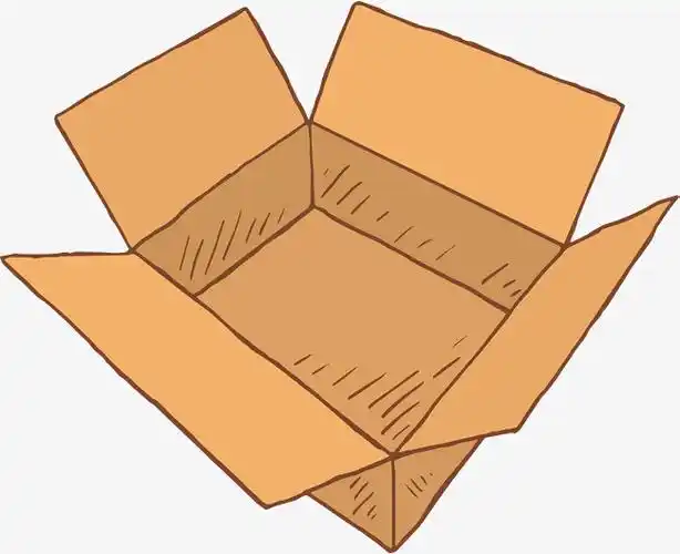 空置的快递包装纸箱