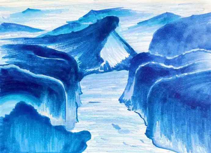 人美版美术五年级下册色彩的纯度学生作品