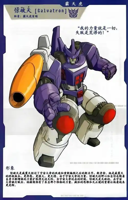 《变形金刚》狂派人物档案