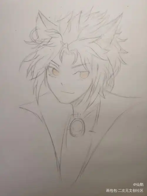 临摹_王者荣耀百里玄策手绘我要上首推绘画作品