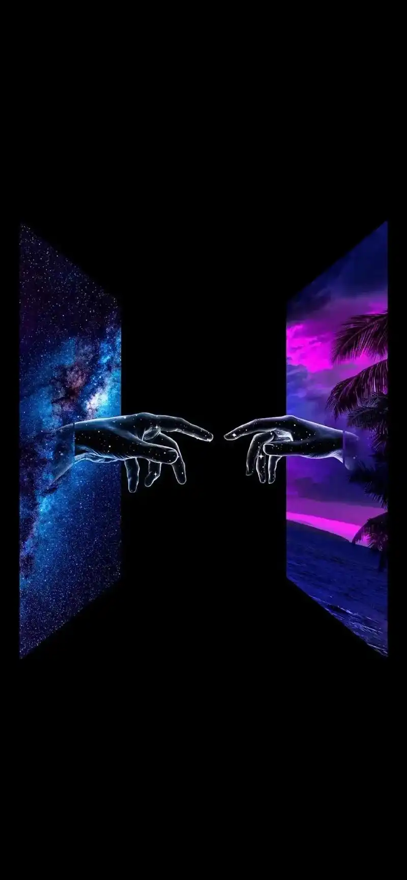 纯黑背景壁纸,每一张看起来都非常简洁,大气