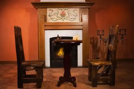 在中世纪风格的内饰照片