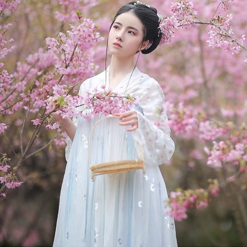 6米裙摆汉服女仙女女裙齐胸襦裙古装汉服夏装汉服